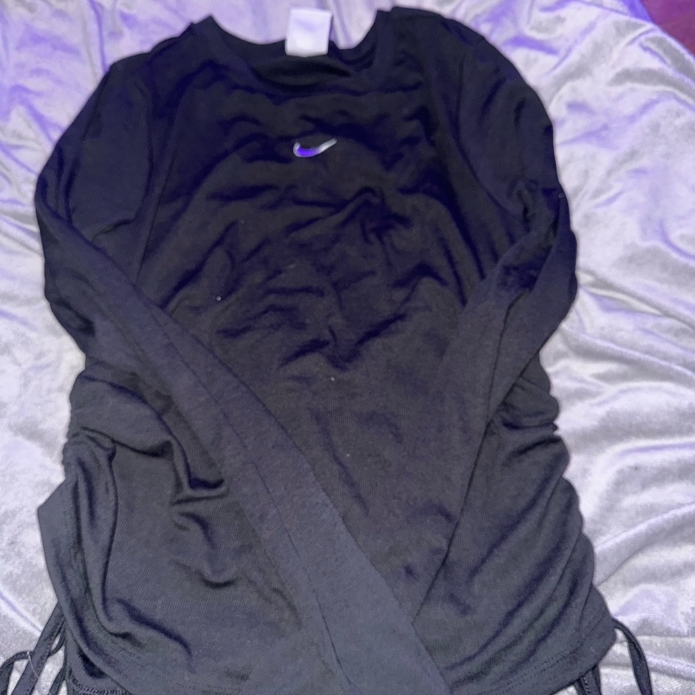Nike Black Crew Neck Top